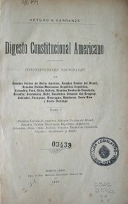 Digesto Constitucional Americano