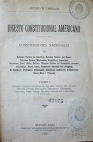 Digesto constitucional americano