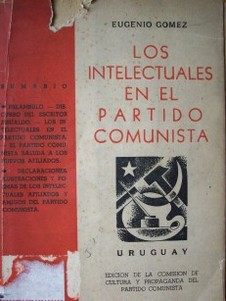 Los intelectuales en el Partido Comunista