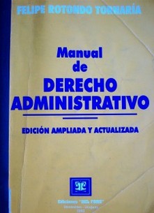 Manual de Derecho Administrativo