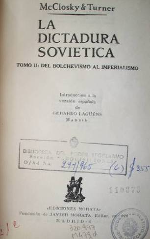 La dictadura soviética