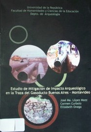 Estudio de Mitigación de Impacto Arqueológico en la traza del gasoducto Buenos Aires-Montevideo
