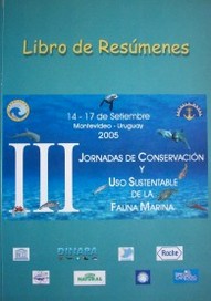 Jornadas de conservación y uso sustentable de la fauna marina : libro de resúmenes