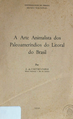 A Arte Animalista dos Paleoamerindios do litoral do Brasil
