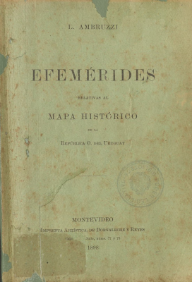 Efemérides relativas al mapa histórico de la República Oriental del Uruguay
