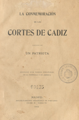 La conmemoración de las Cortes de Cádiz