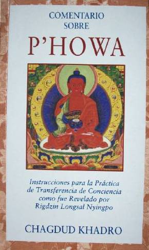 Comentario sobre p'howa : instrucciones para la práctica de transferencia de conciencia como fue revelado por Rigdzin Longsal Nyingpo