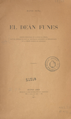 El Deán Funes