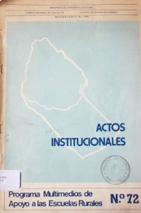 Actos Institucionales