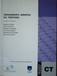 Ordenamiento ambiental del territorio