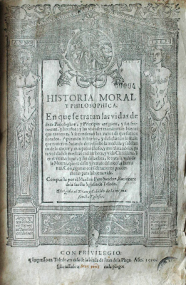 Historia moral y philosophica