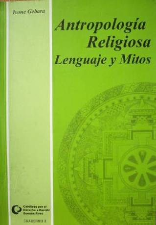 Antropología religiosa : lenguaje y mitos