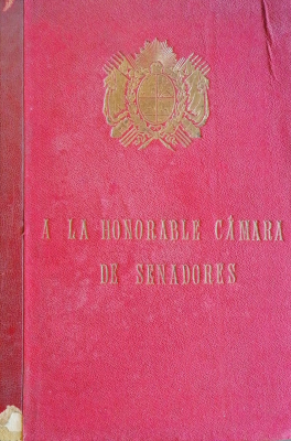 Memoria presentada a la Honorable Asamblea General por el Ministro de Gobierno Don Francisco Bauzá : correspondiente al Ejercicio de 1892