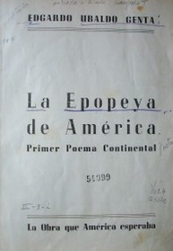 Edgardo Ubaldo Genta : La Epopeya de América