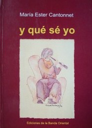 Y qué sé yo : poesía