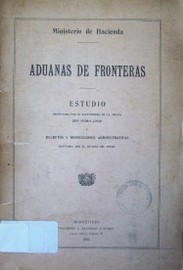 Aduanas de fronteras