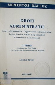 Droit administratif