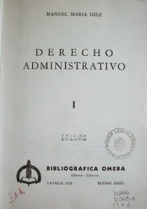 Derecho administrativo