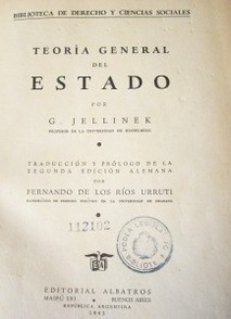 Teoría general del Estado