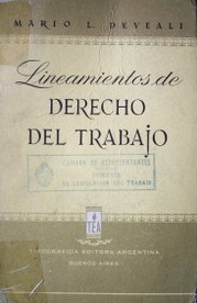 Lineamientos de derecho del trabajo