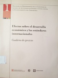 Programa de mejoramiento de la capacidad en materia de antilavado de dinero y lucha contra el financiamiento del terrorismo