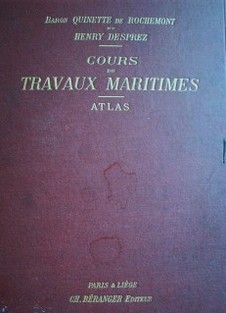 Cours de travaux maritimes : atlas
