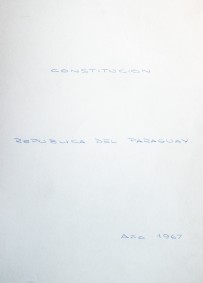 Constitución de la República del Paraguay