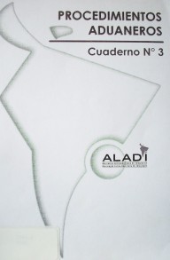 Procedimientos aduaneros