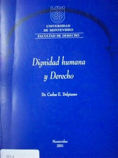 Dignidad humana y derecho