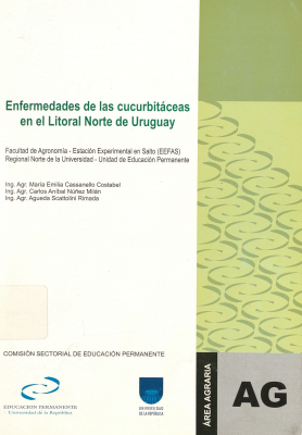 Enfermedades de las cucurbitáceas en el Litoral Norte de Uruguay