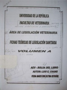 Fichas teóricas de legislación sanitaria