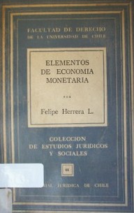 Elementos de economía monetaria