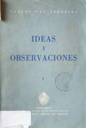 Ideas y observaciones