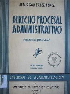 Derecho procesal administrativo