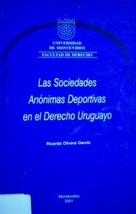 Las sociedades anónimas deportivas en el Derecho uruguayo