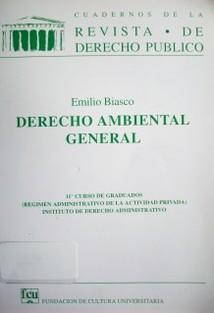 Derecho ambiental general