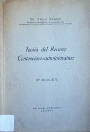 Teoría del recurso contencioso-administrativo