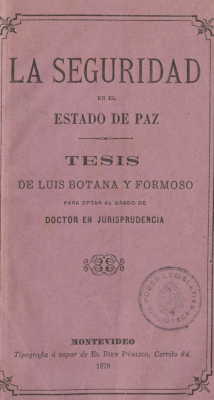 La seguridad en el Estado de Paz