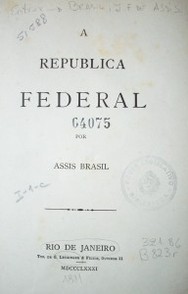 A republica federal