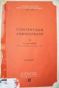 Contentieux administratif