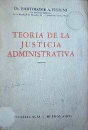 Teoría de la justicia administrativa