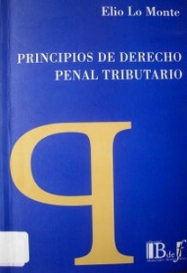 Principios de Derecho Penal Tributario