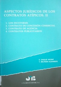 Aspectos jurídicos de los contratos atípicos