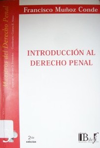 Introducción al Derecho Penal