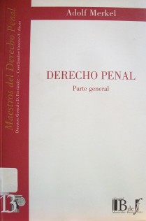 Derecho Penal : parte general