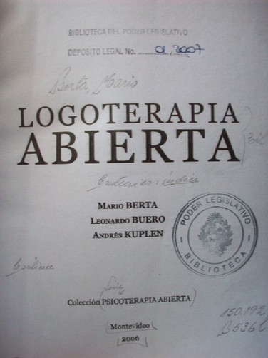 Logoterapia abierta