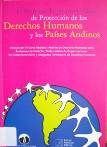 El sistema interamericano de protección de los derechos humanos y los países andinos : ensayos del VI Curso Regional Andino de Derechos Humanos para profesores de Derecho, profesionales de organizaciones no gubernamentales y abogados defensores de Derechos Humanos