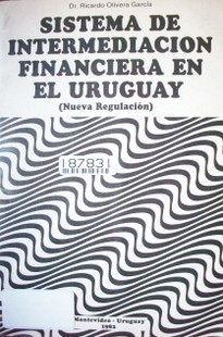 Sistema de intermediación financiera en el Uruguay