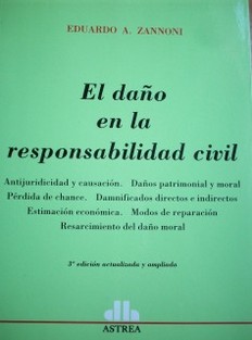 El daño en la responsabilidad civil
