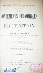 Les fondements économiques de la protection